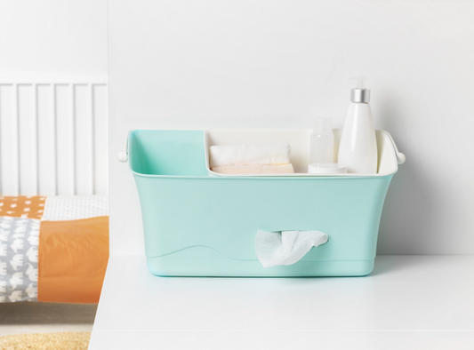 NAVARIS Wickeltasche, Navaris Wickeltisch Caddy zum Einhängen,