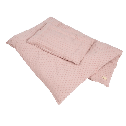 roba Organic Bettwäsche Lil Planet, 2-teilig, rosa/mauve, 100 x 135 cm, Jersey