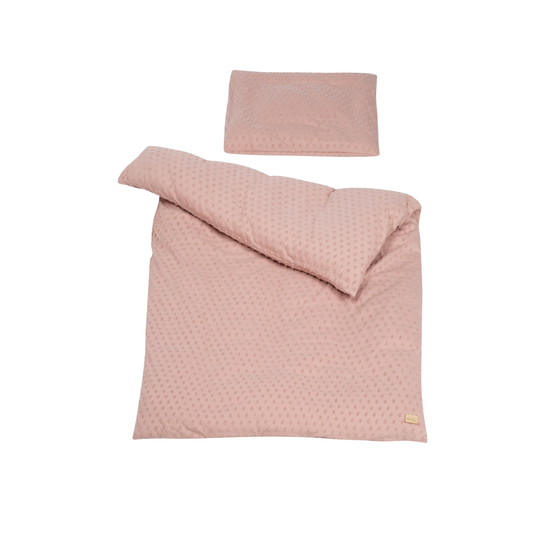 roba Organic Bettwäsche Lil Planet, 2-teilig, rosa/mauve, 100 x 135 cm, Jersey